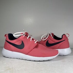 Size 8.5 Nike Roshe One Sea Coral Pink Sneakers 844994-801